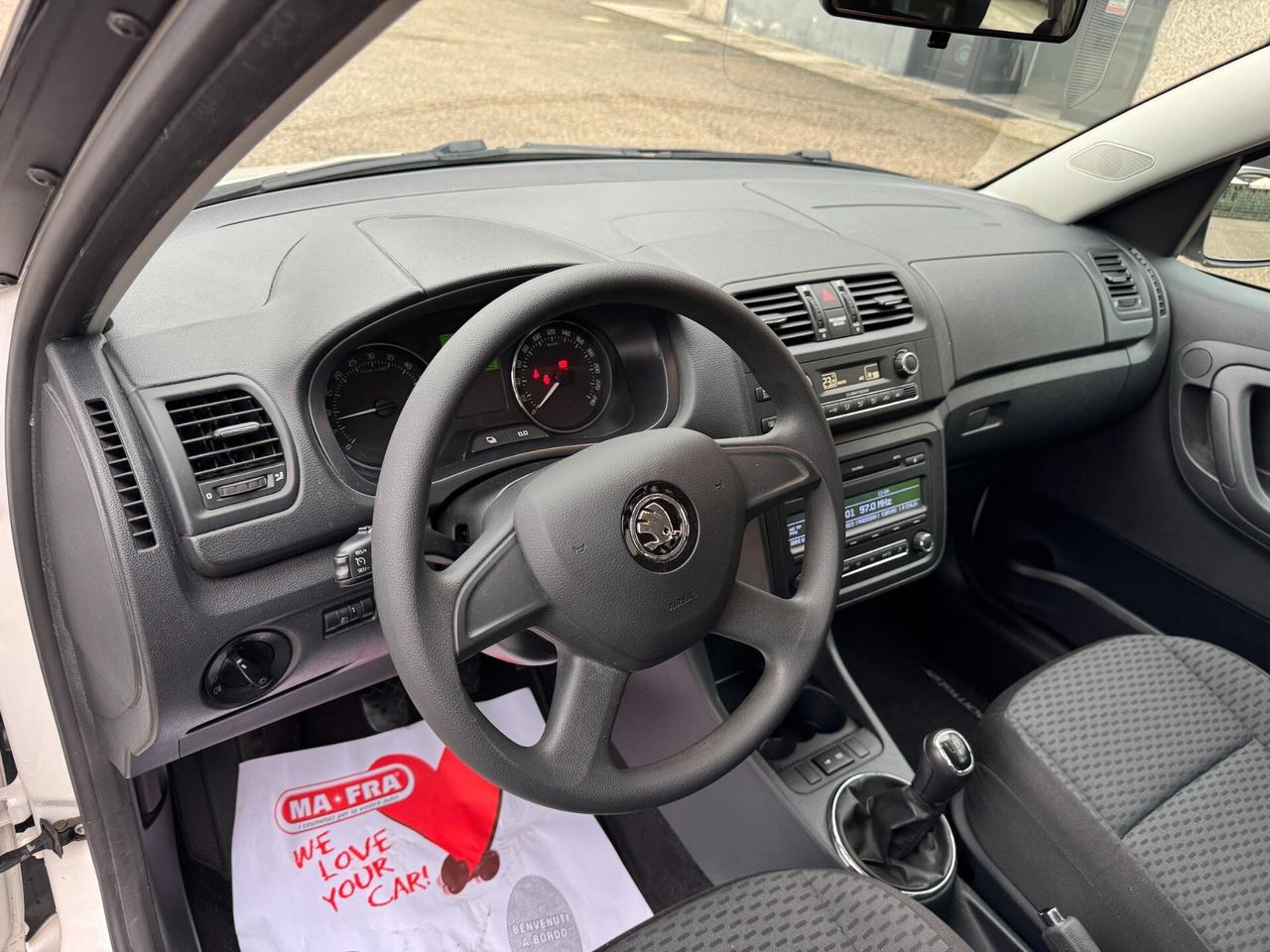 Skoda Roomster 1.6 tdi cr Style 90cv UNICO PROPRIETARIO