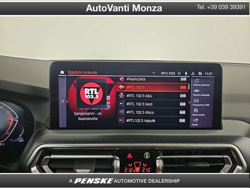 BMW X3 X3 xdrive20d mhev 48V Msport auto