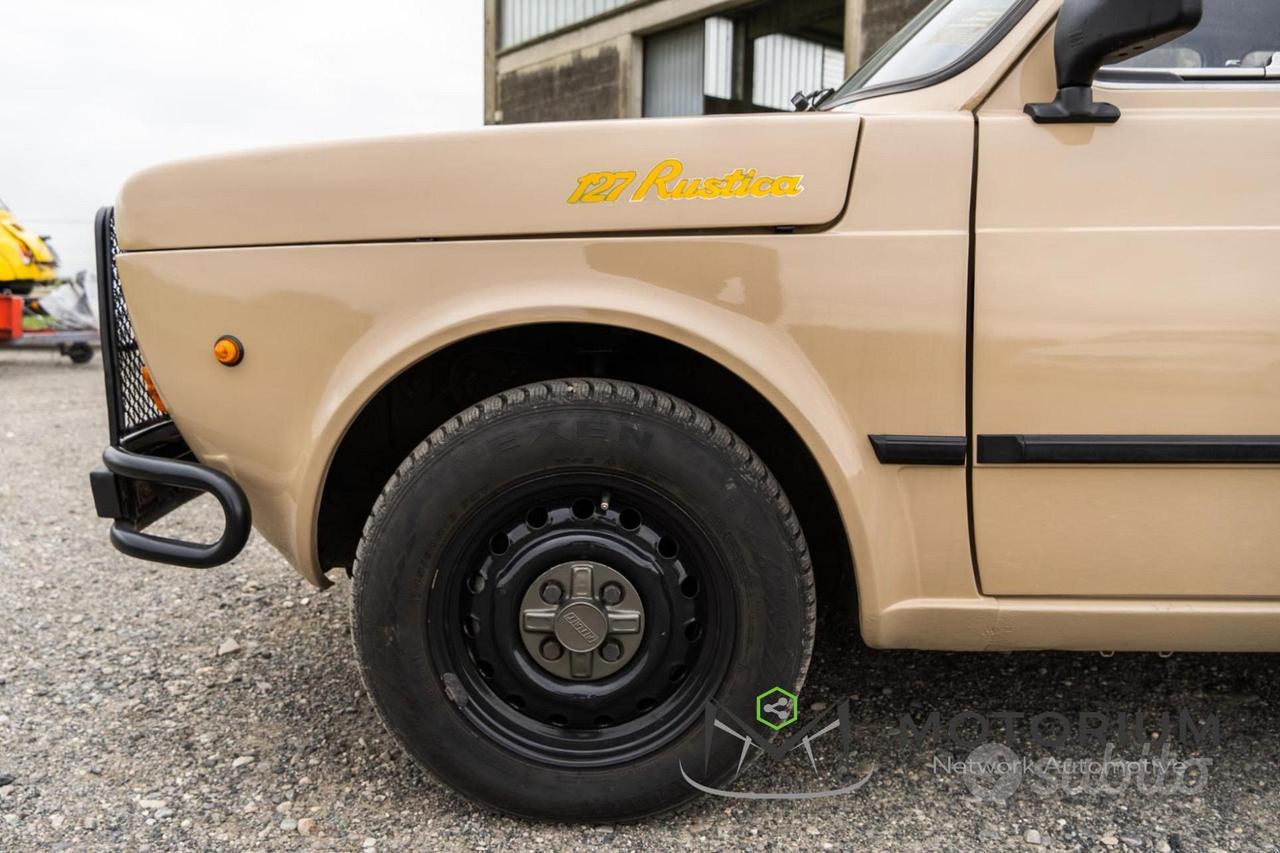 Fiat 127 "RUSTICA" - TARGA NERA ORIGINALE
