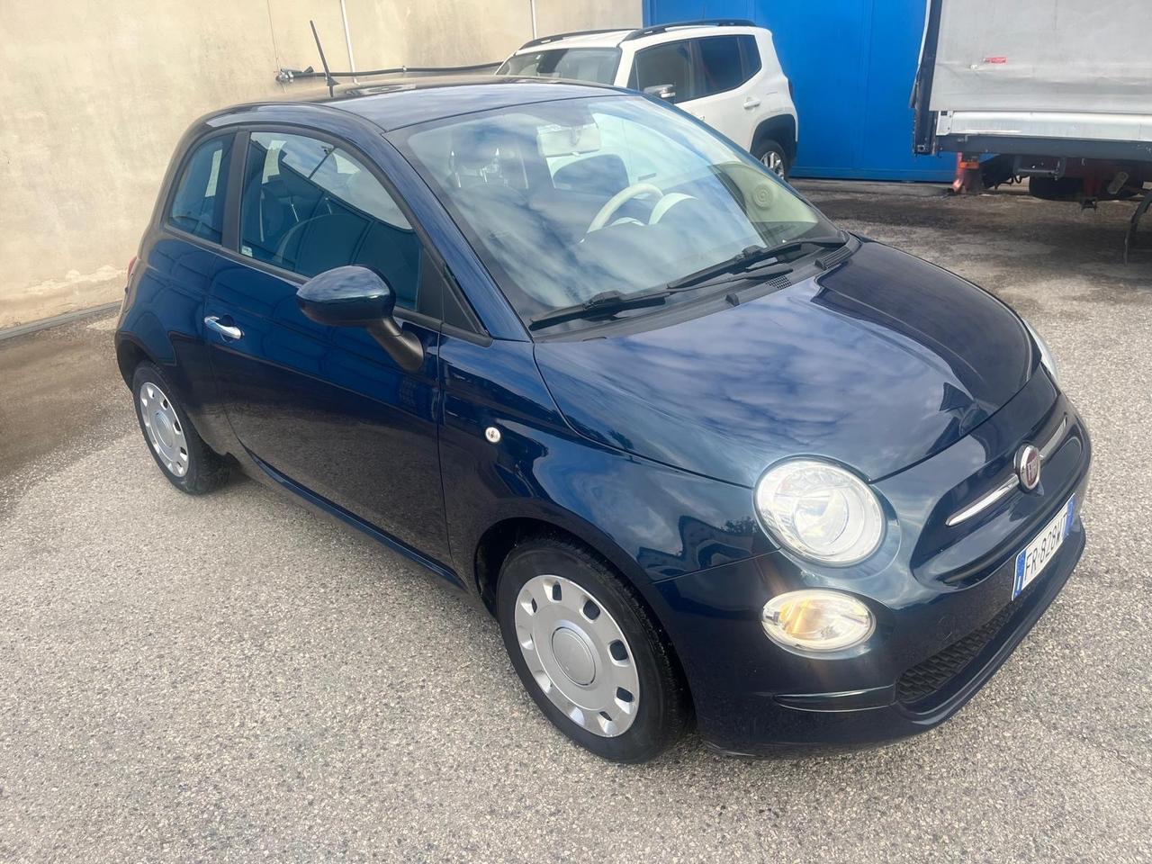 Fiat 500-1.2 benz-km 80000-09/2018