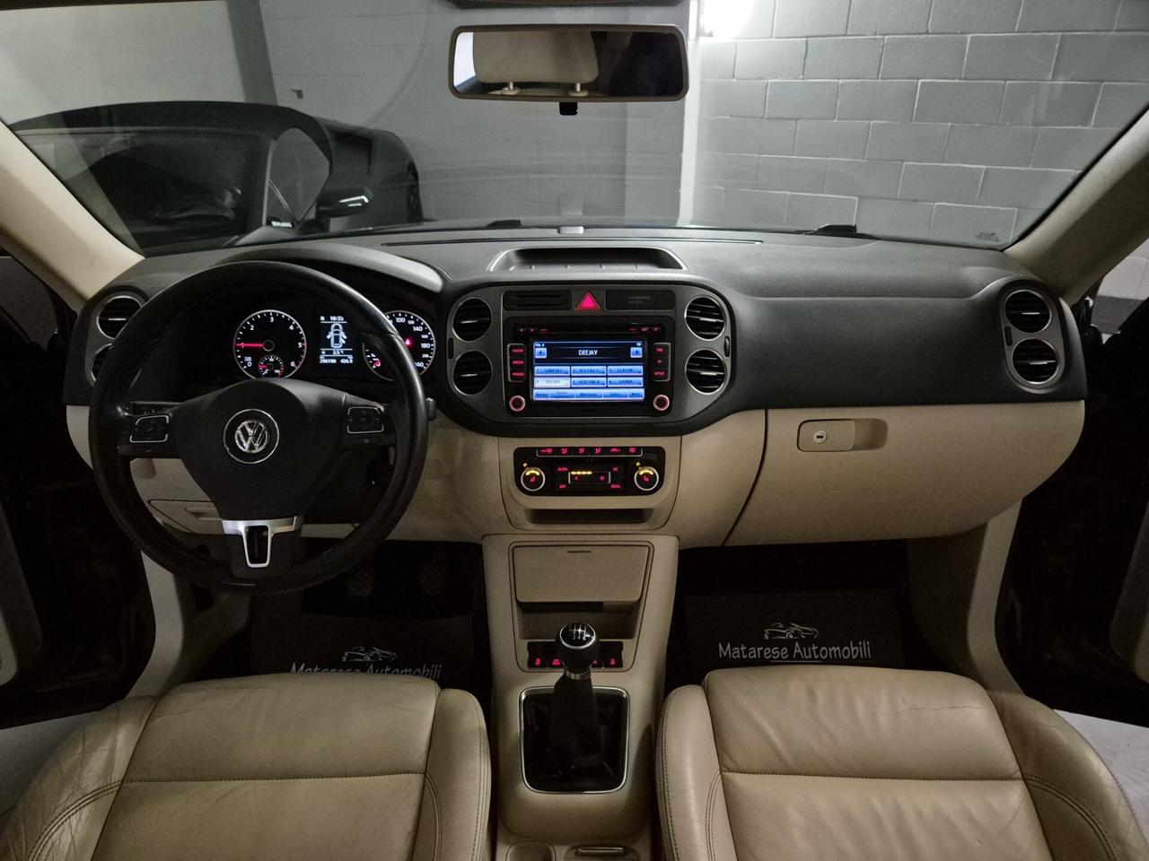 Volkswagen Tiguan TDI 4Motion 2.0cc 140cv sediliriscaldati bluetooth