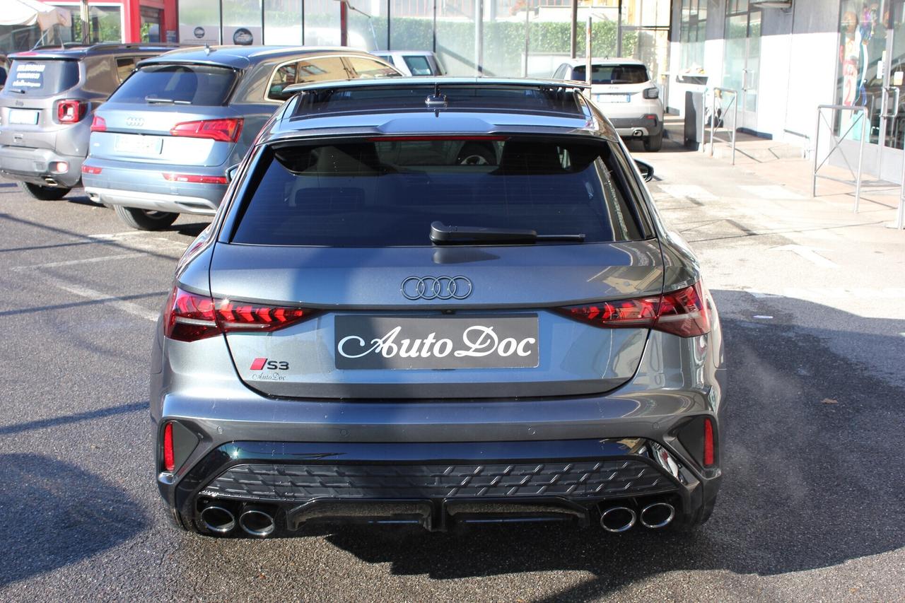 Audi S3 SB TFSI QUATTRO STR TETTO APRIBILE PANORAMICO BAULE ELETTRICO