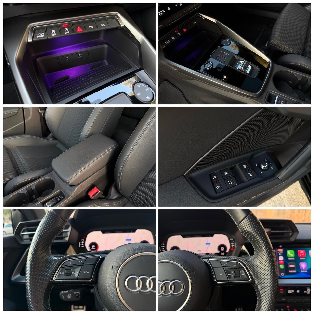 Audi A3 SPB S-LINE EDITION/1.5 150 CV/TETTO/AMBIENT LIGHTS