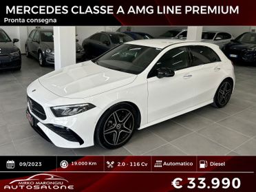 Mercedes CLASSE A AMG Line Premium Finanziabile