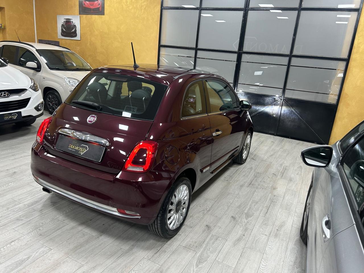 FIAT 500 1.3 Multijet 95 CV Lounge “FULL/TETTO/LED”-2017