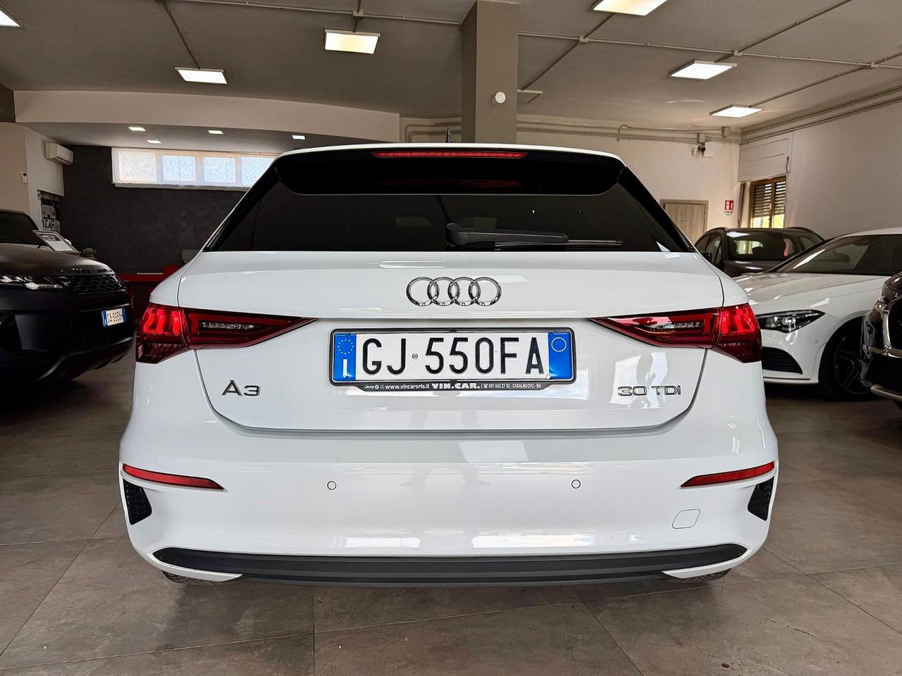 Audi A3 SPB 30 2.0 TDI 116cv S tronic Advanced 2022