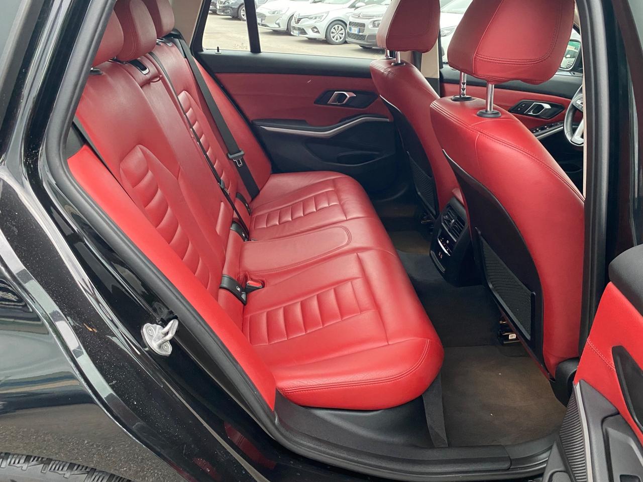 Bmw 320d Sw Automatica Pelle Rossa Xenon