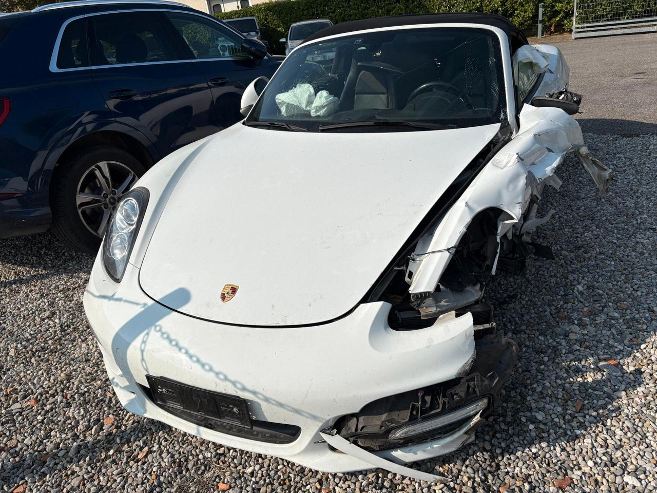 Porsche Boxster 2.7 incidentata