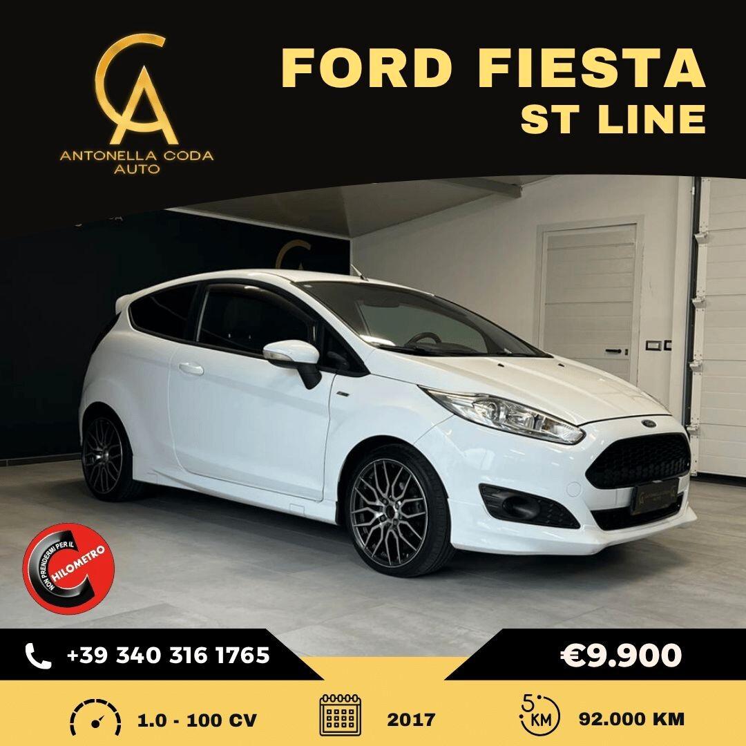 Ford Fiesta 1.0 EcoBoost 100CV 3 porte ST-Line