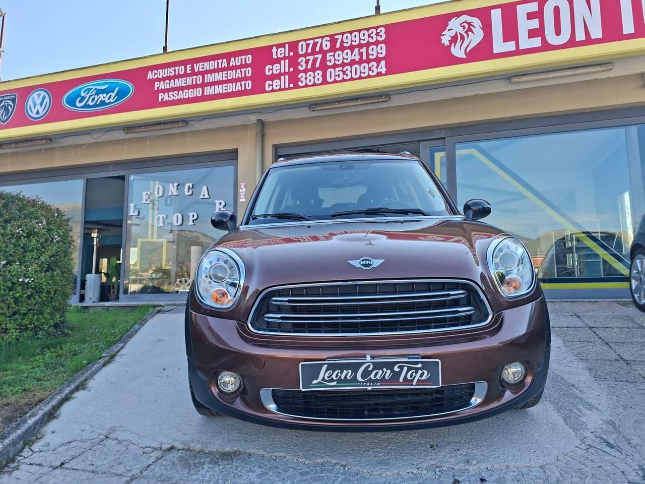 Mini Cooper D Countryman 1.6 d 111 cavalli garantita 12 mesi
