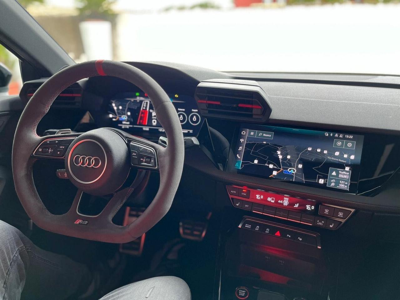 AUDI RS3 SPB Tetto Pack design Rs Carbon 400CV VALUTO PERMUTE