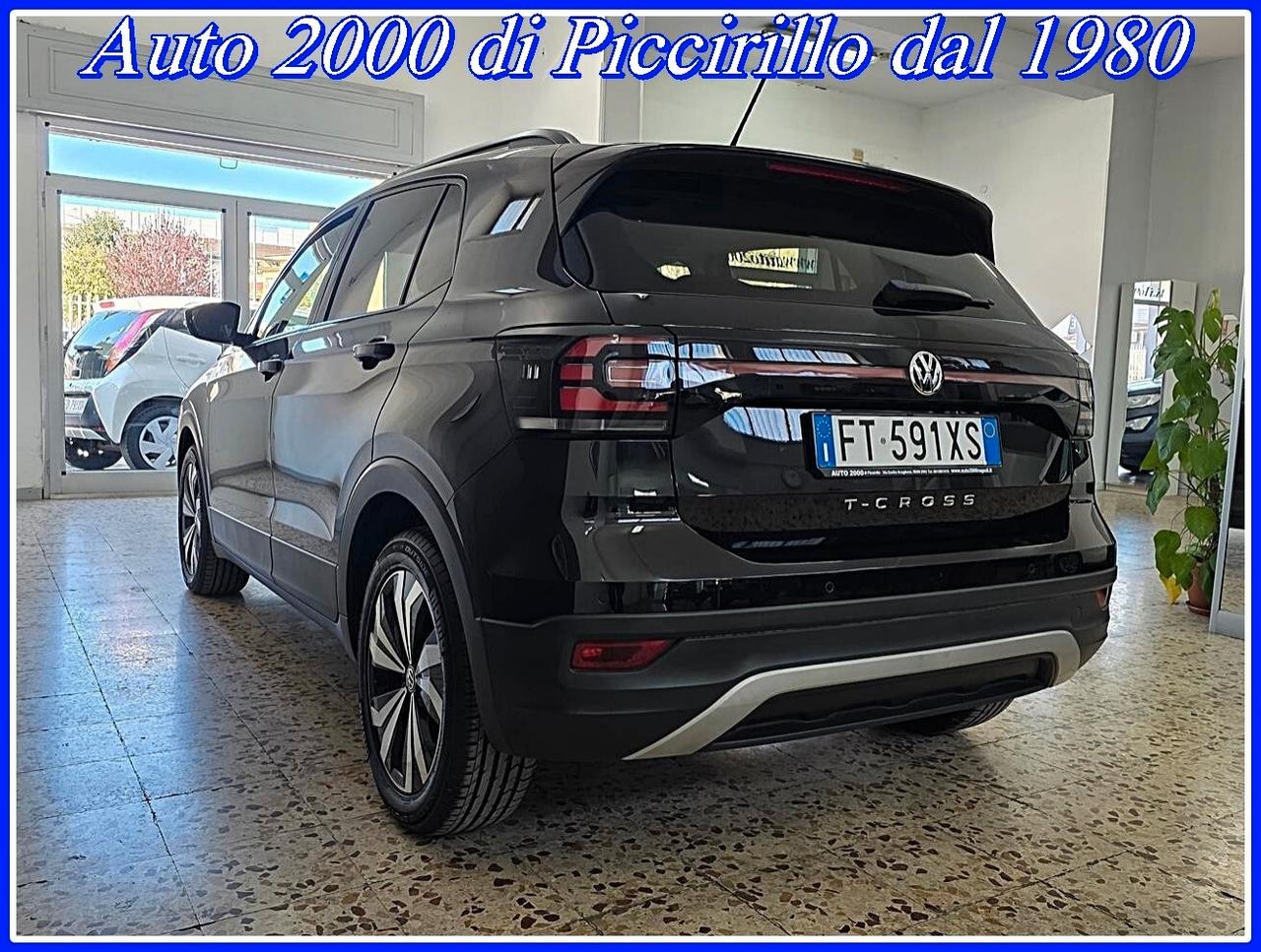 Volkswagen T-Cross 1.0 115CV KmCertificati Garanzia12mesi
