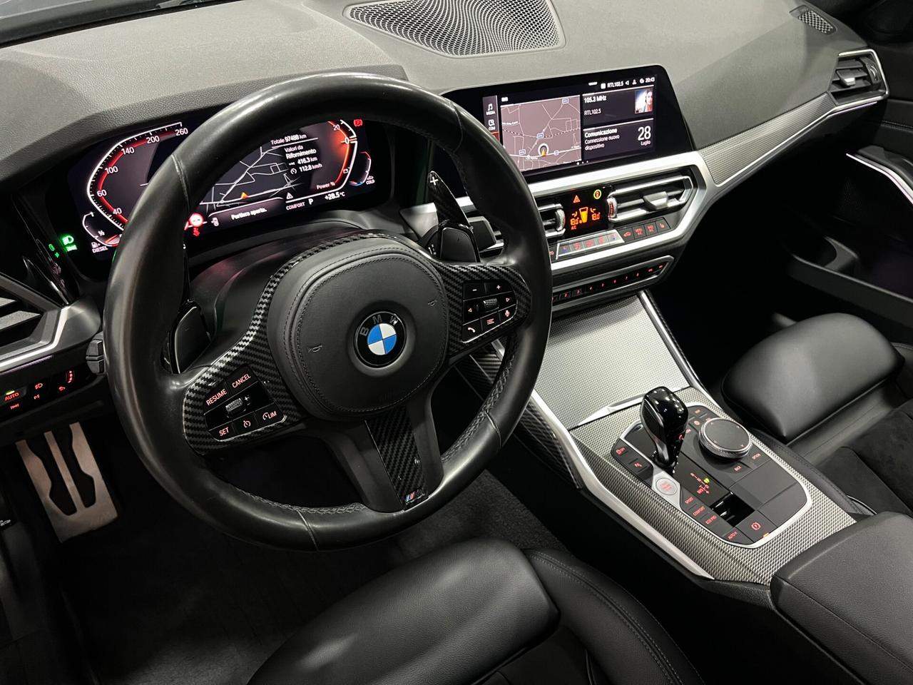 BMW 320d mhev XDrive 48V MSport auto 190 cv
