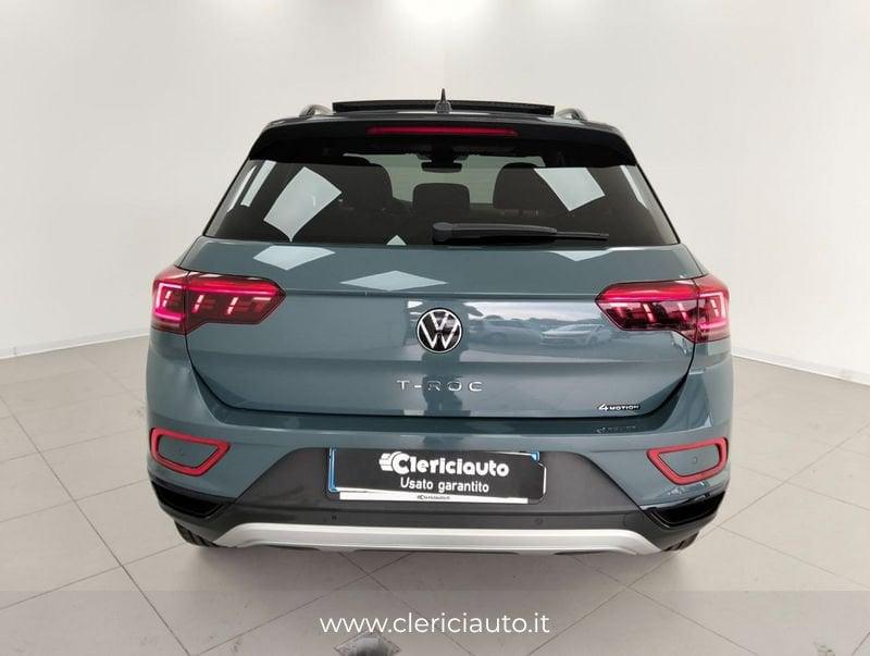 Volkswagen T-Roc 2.0 TDI 150 CV DSG 4MOTION Style (TETTO, FULL)