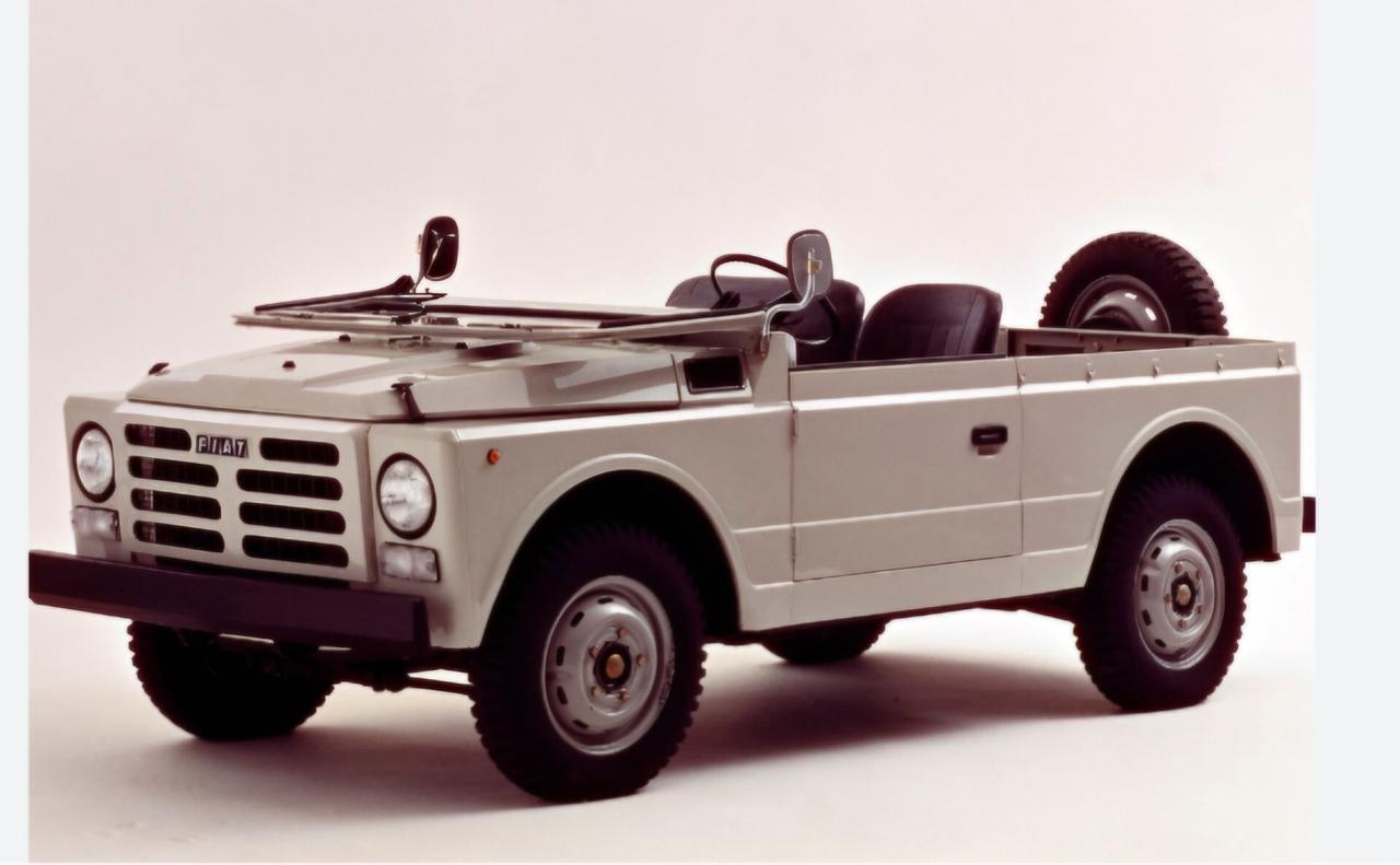 Fiat Campagnola 2.0 4x4 80cv benzina/GPL Gancio Traino