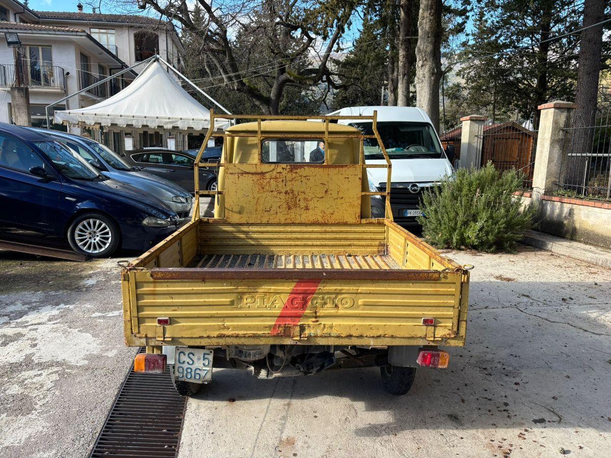 Piaggio Ape P 501 Motocarro Storico