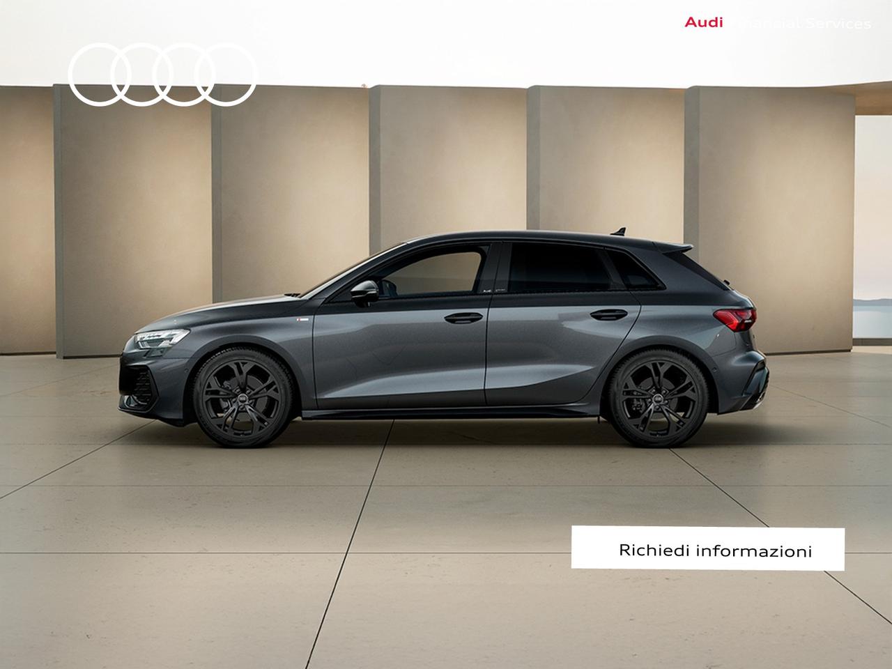 Audi A3 sportback 2.0 tdi s line edition 150cv s-tronic