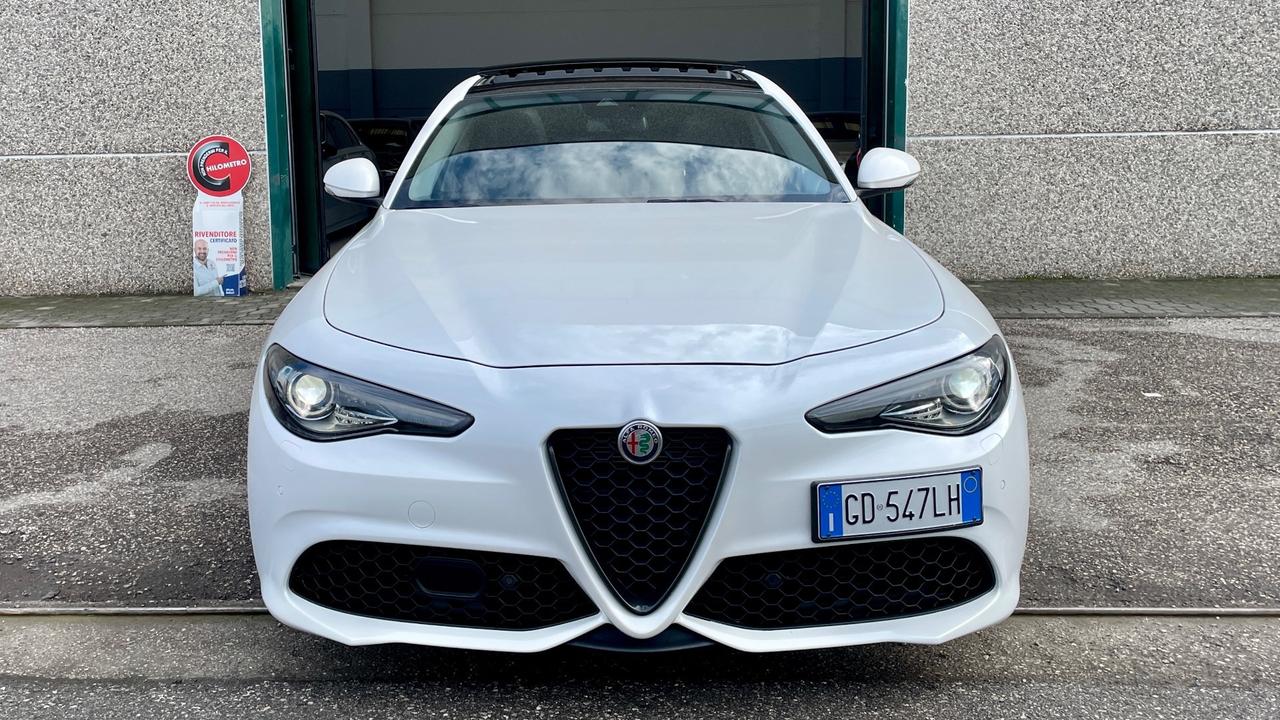 ALFA ROMEO GIULIA 2.2 VELOCE AT8 Q4 210CV - TETTO, PELLE, SEDILI RISCALDATI