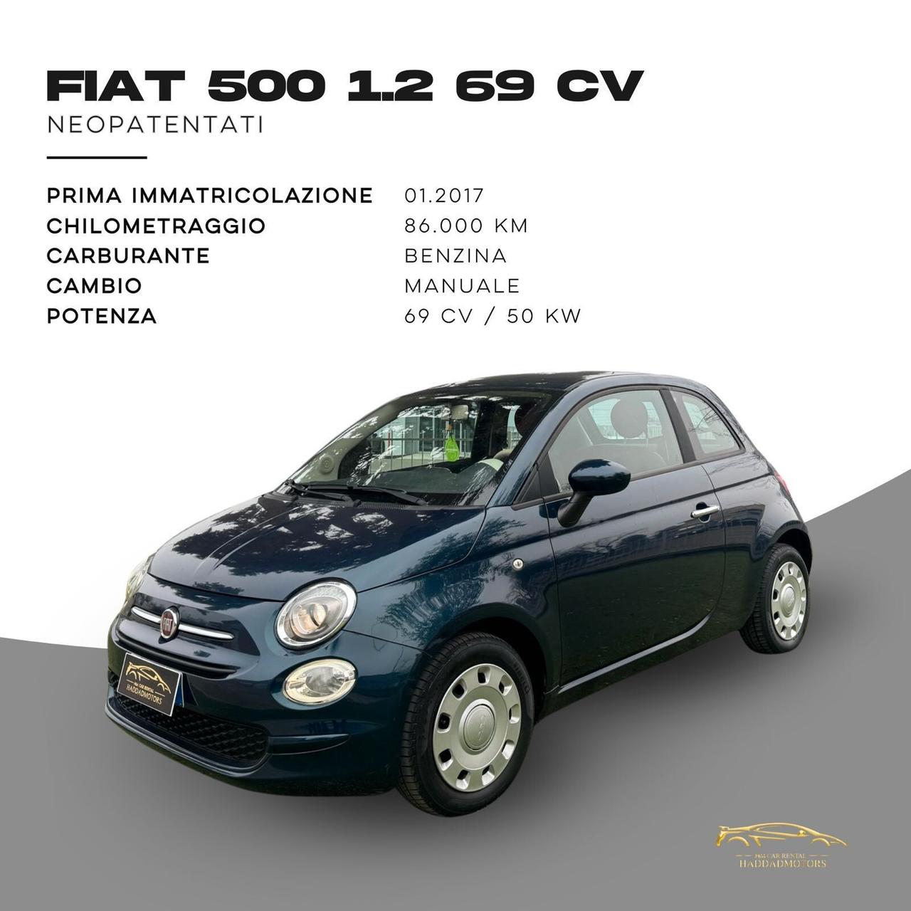 Fiat 500 1.2 Lounge