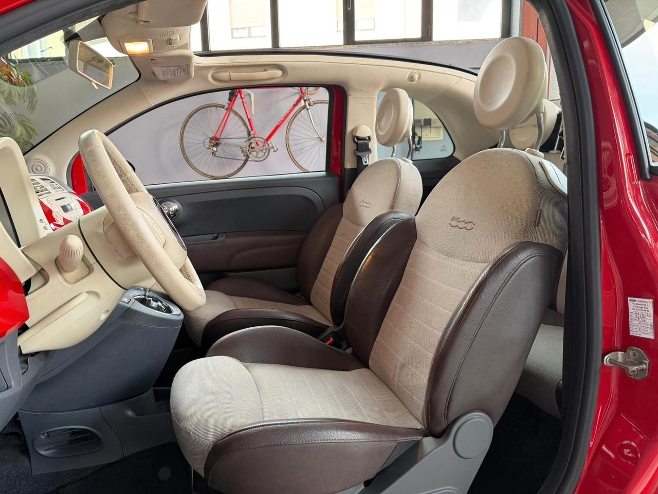 Fiat 500 CABRIO 1.2cc LOUNGE 69cv C/AUTOMATICO - 1 PROPRIETARIO