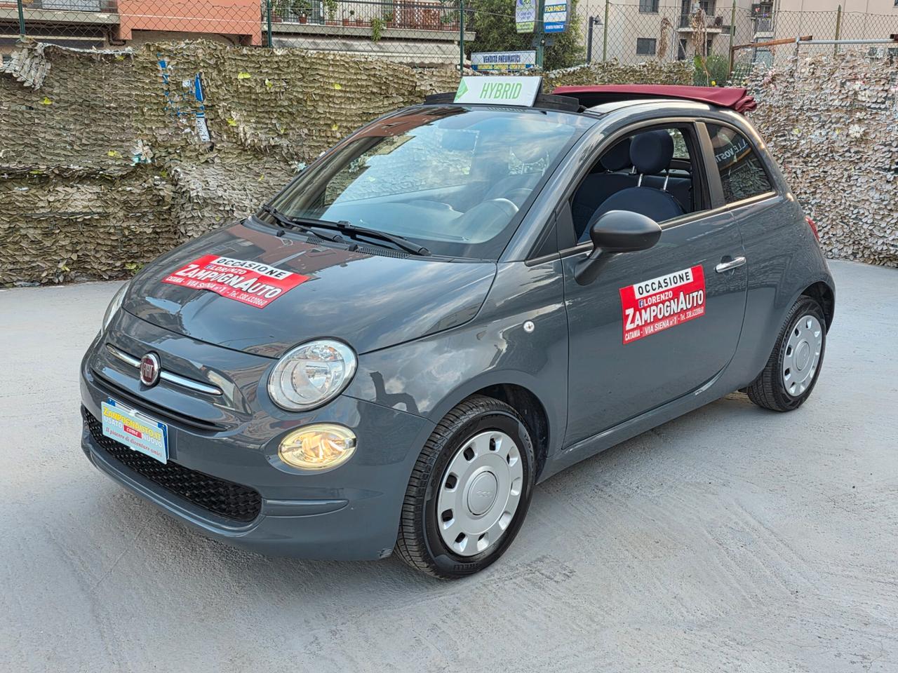 Fiat 500 C 1.0 Hybrid Dolcevita Cabrio ZampognAuto CT