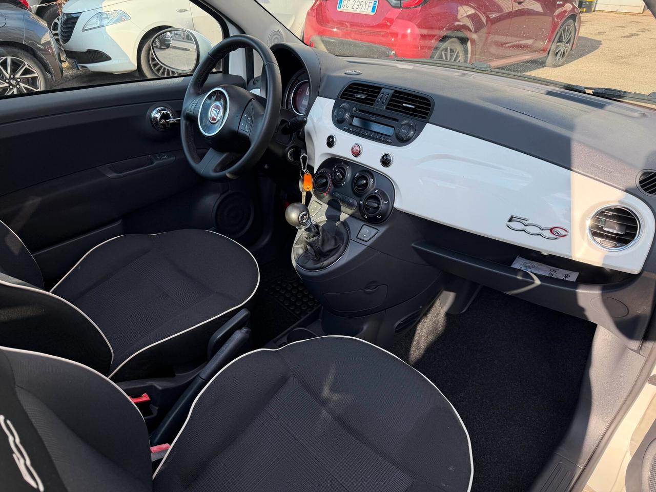 Fiat 500 C 1.2 Lounge Cabriolet NEOPATENTATI