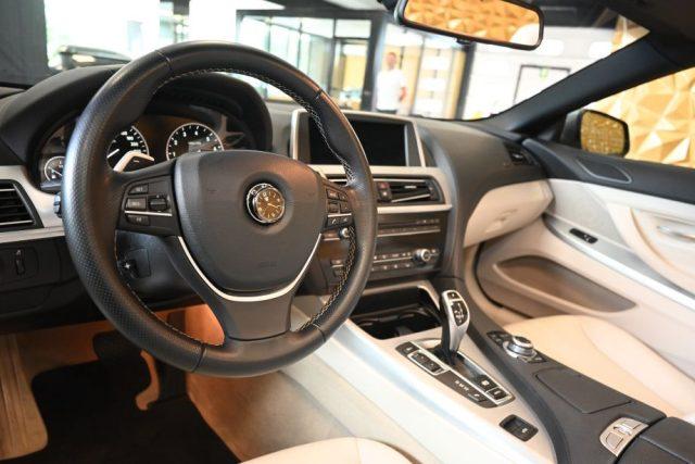 BMW 640 i CABRIO FUTURA AUTO NAVI 19"FULL PELLE TEL CRUISE