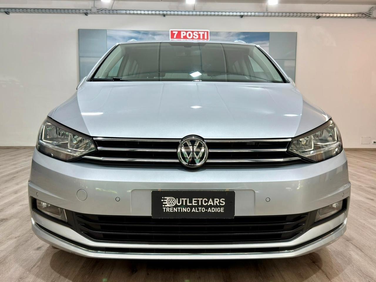 VW TOURAN 1.6TDI 115cv 7POSTI 1PROPRIETARIO