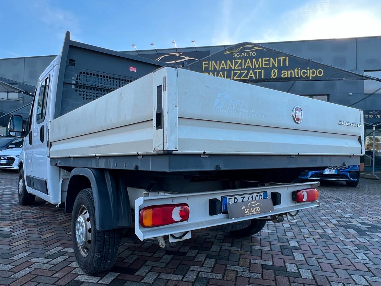 FIAT DUCATO DOPPIA CABINA + CASSONE 7 POSTI