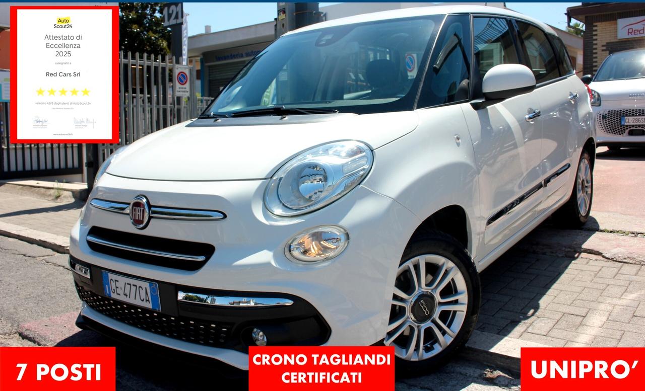 Fiat 500L 7 POSTI REALI CRONO TAGLIANDI UNIPRO