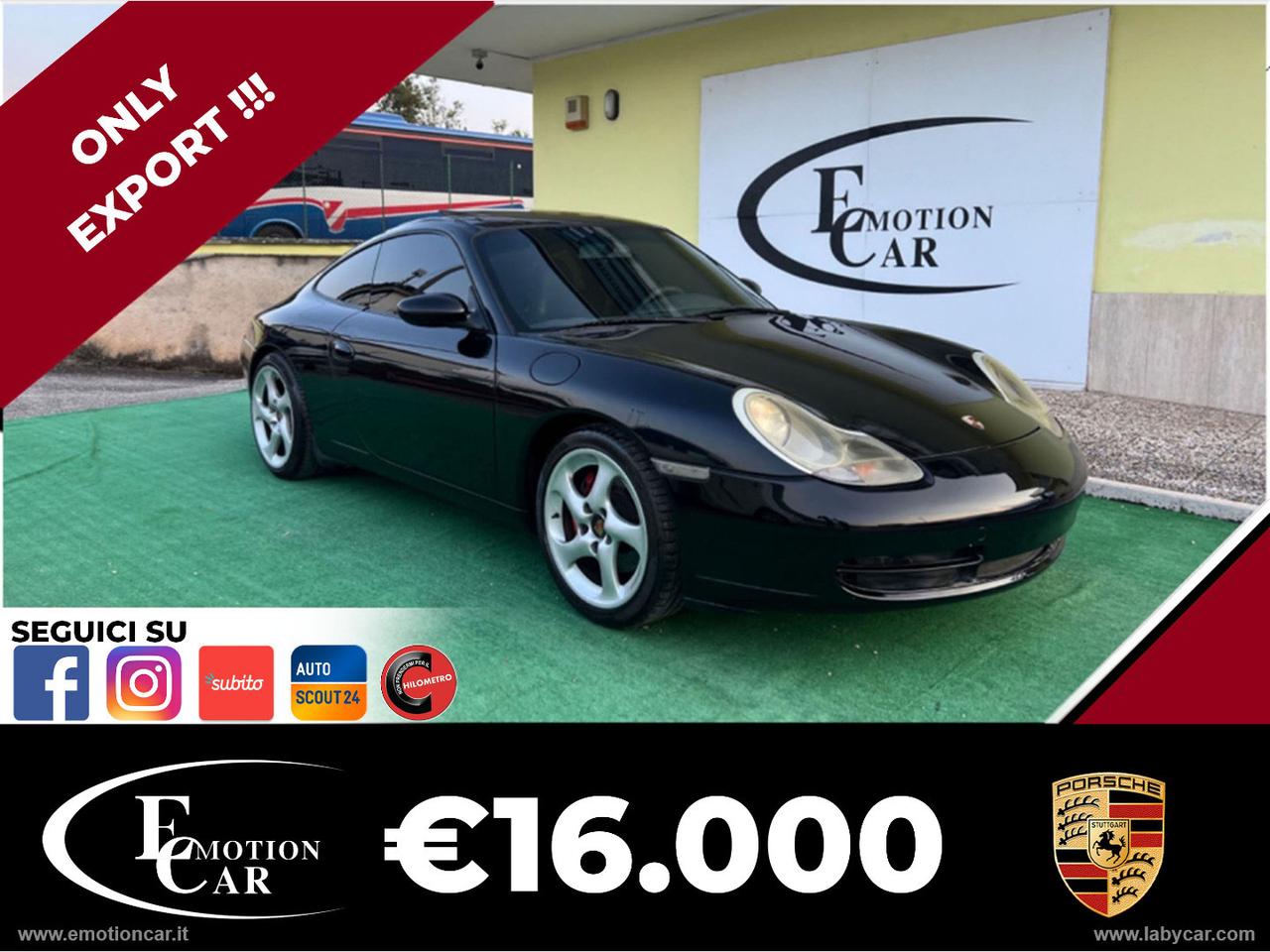 PORSCHE 911 Carrera Coupé ONLY EXPORT !!! - 1999