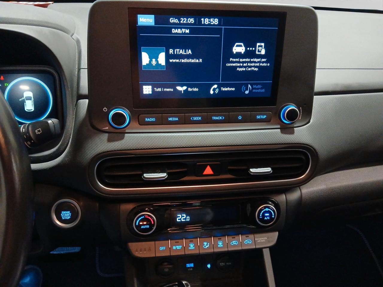 Hyundai Kona HEV 1.6 DCT XLine + Safety Pack 2wd 141cv dct