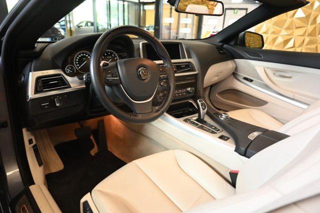BMW 640 i CABRIO FUTURA AUTO NAVI 19"FULL PELLE TEL CRUISE