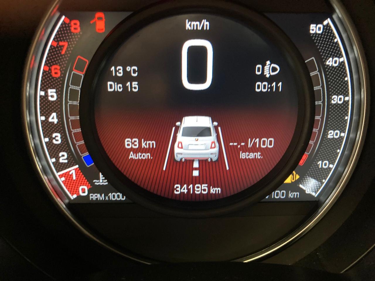 Abarth 595 1.4 Turbo T-Jet 160 CV Pista