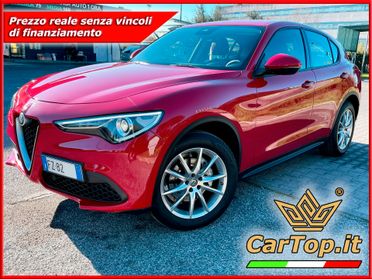 Alfa Romeo Stelvio 2.2 TD 210 CV EXECUTIVE Q4 PELLE 19 RUOTINO