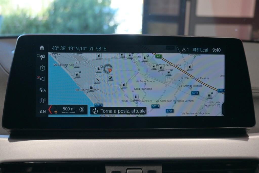 BMW X2 16D 115CV 6M. S-DRIVE BUSINESS ADVANTAGE ( FARI LED - PELLE - CRUISE - HEAD-UP DISPLAY - NAVI - CARPLAY - PARK ASSISTANT - CERCHI 17 )