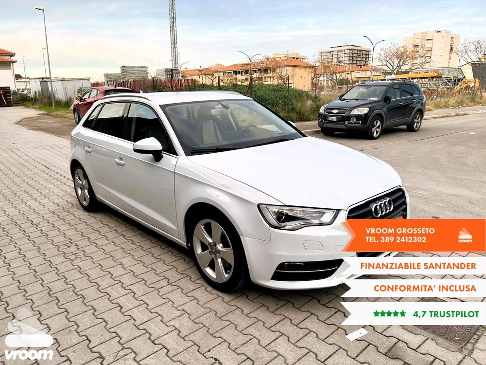 AUDI A3 3ª serie A3 SPB 1.6 TDI clean diesel A...