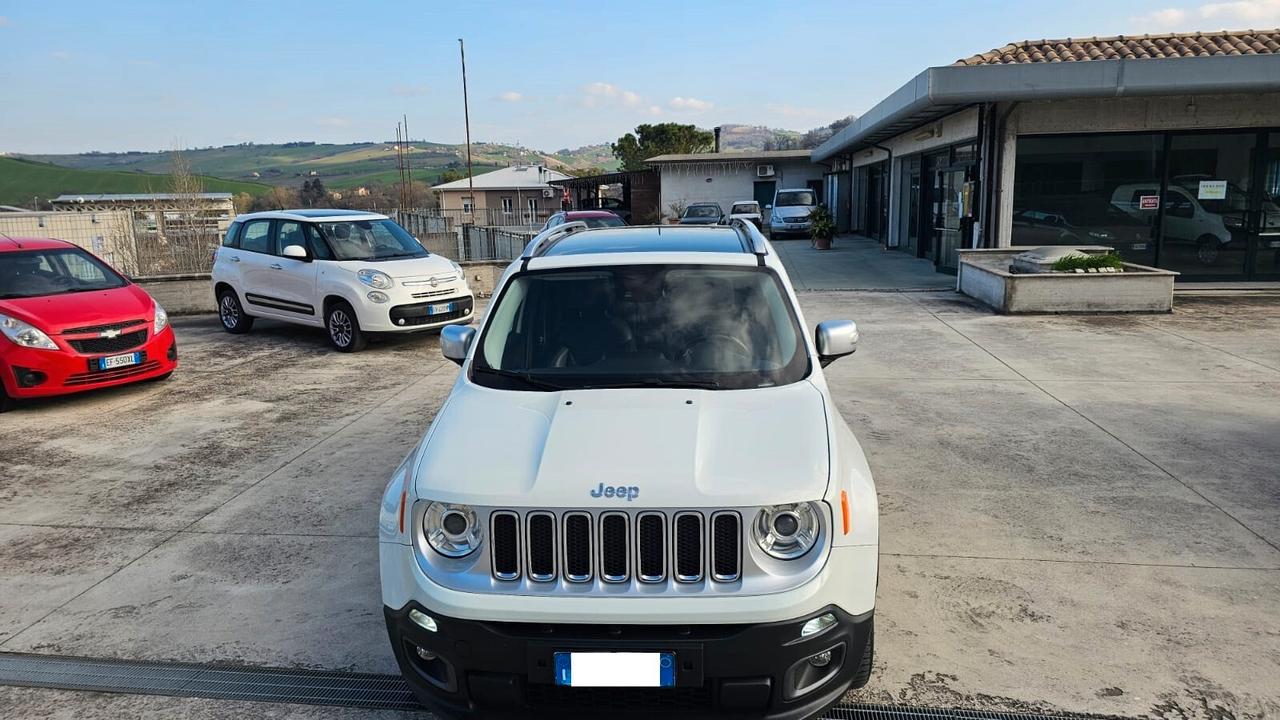 Jeep Renegade 2.0 Mjt 140CV 4WD Active Drive Limited + tetto apribile panoramico