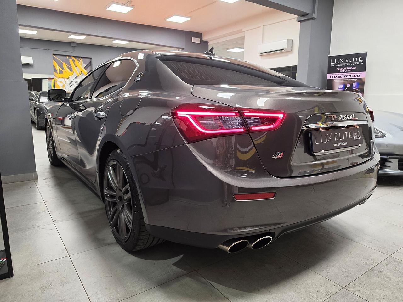Maserati Ghibli V6 S Q4 TETTO_LEGNO_PREGIATO_SOSP\SCARICO SPORT_ GRIGIO MARATEA_FATTURE ORIG._ 12 MESI GARANZIA_