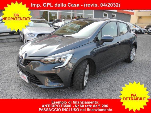 RENAULT Clio TCe 100cv GPL 5p. Zen -OK NEOPATENTATI- PRONTO USO
