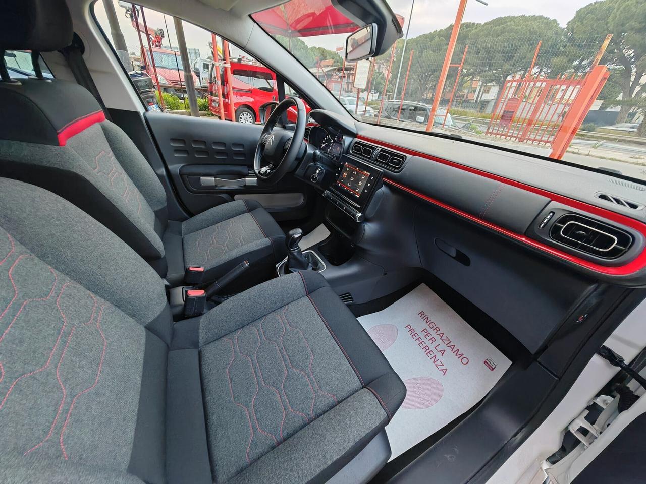 Citroen C3 1,2 benzina 02/2019 cv83