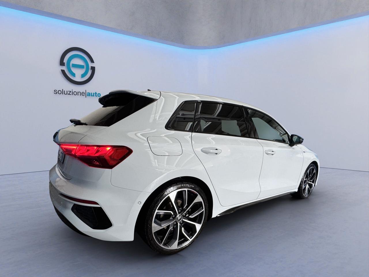 Audi A3 SPB 35 TDI S tronic line edition Identity Black GARANZIA CASA MADRE