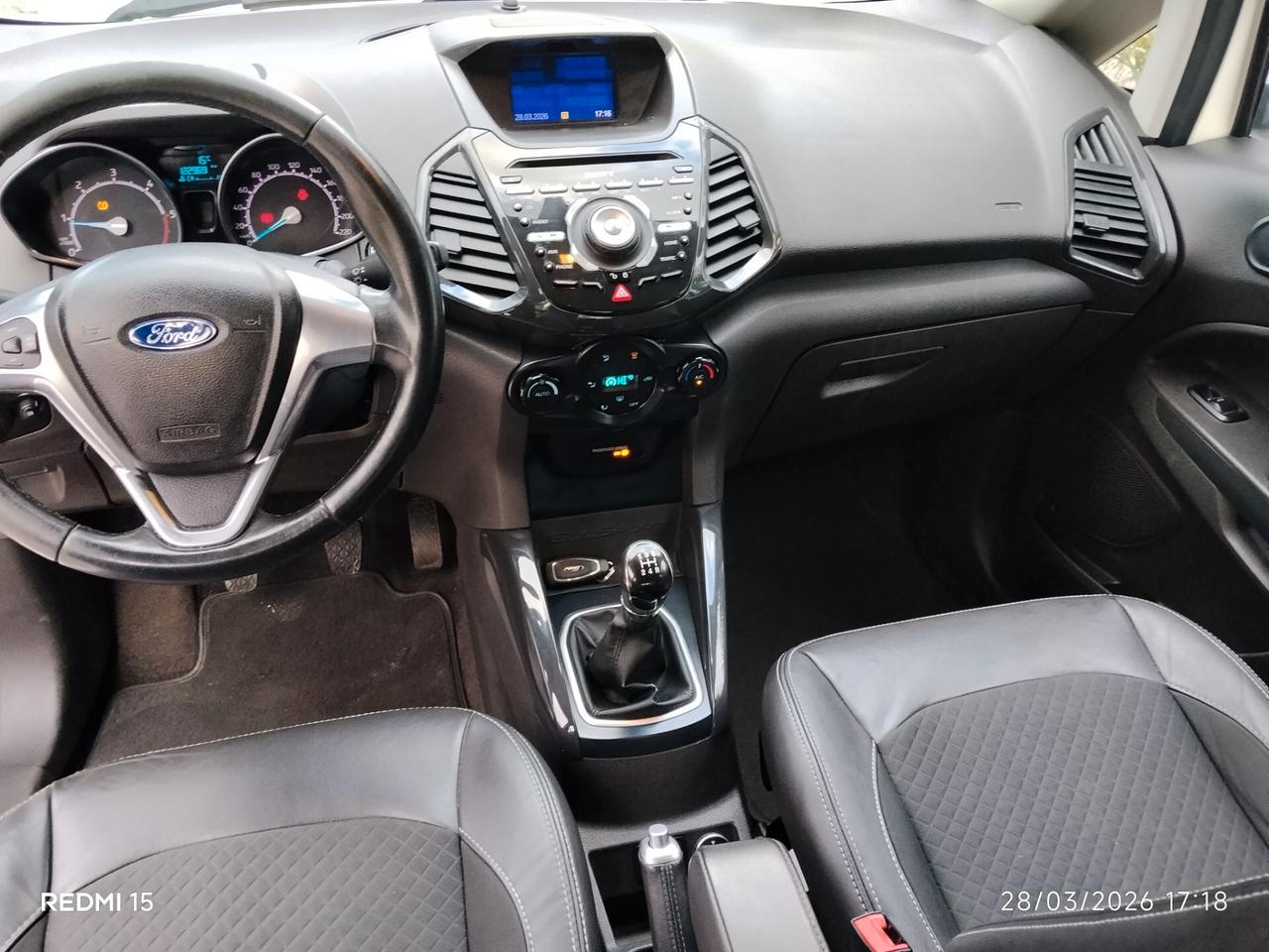 Ford EcoSport 1.5 TDCi diesel 95 CV Titanium