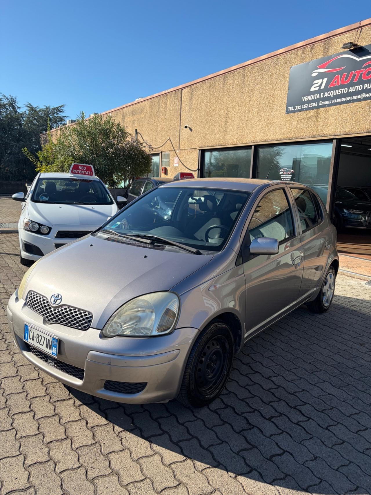 Toyota Yaris 1.4 tdi D-4D cat 5 porte Sol