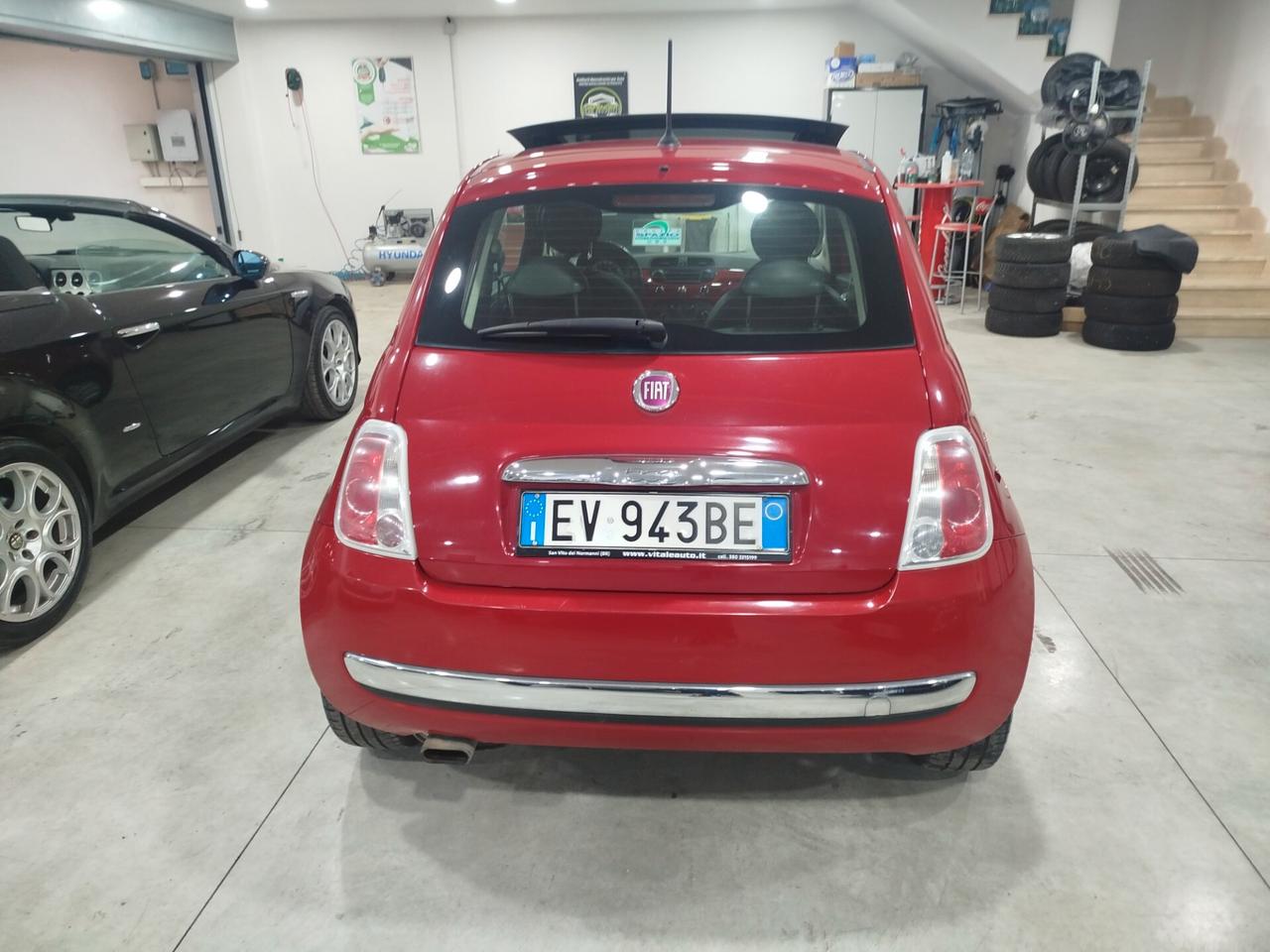 Fiat 500 1.2 EasyPower gpl Lounge(tetto apribile)