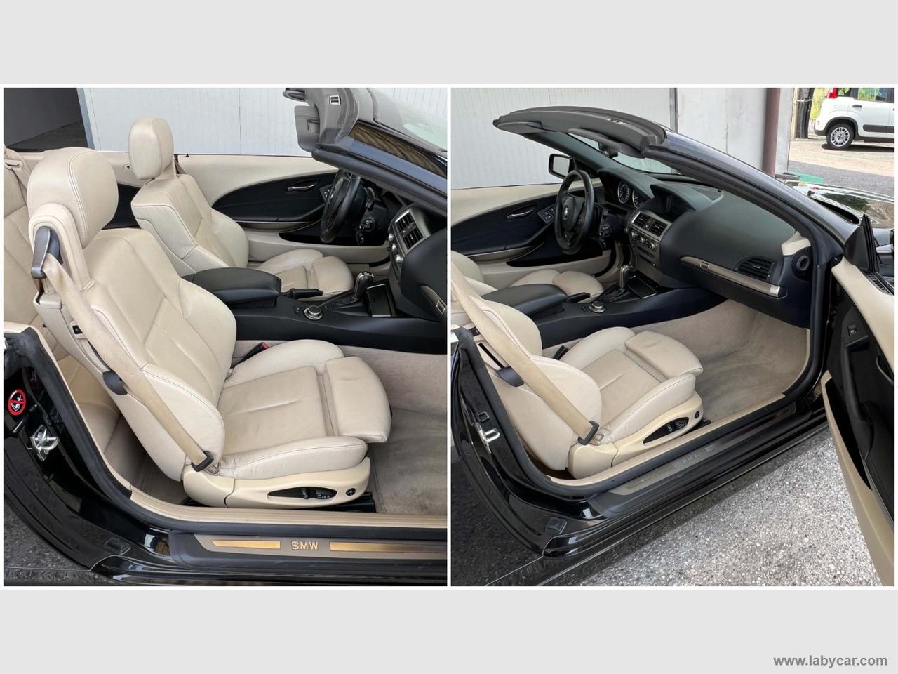 BMW 650i Cabrio 367CV 8 CILINDRI DA COLLEZIONE