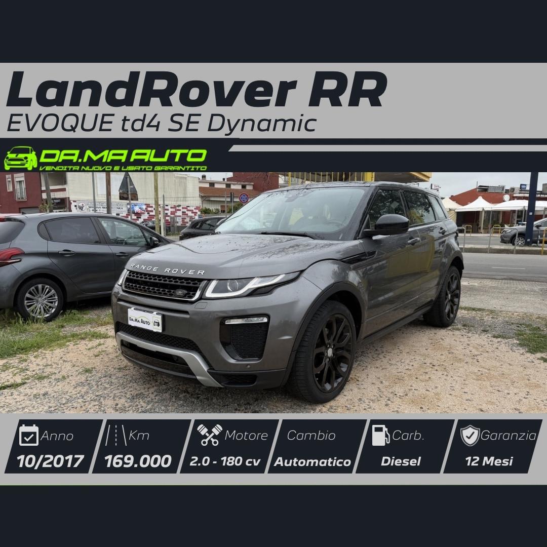 Land Rover Range Evoque 2.0 TD4 180 CV 5p. SE Dynamic