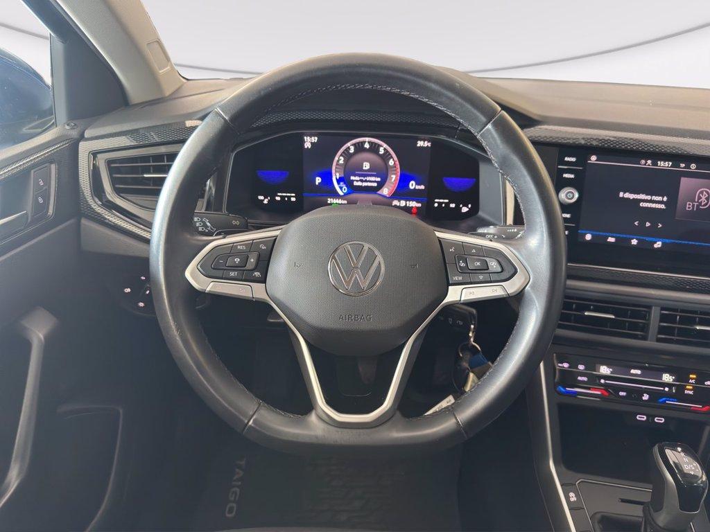 VOLKSWAGEN Taigo 1.0 tsi life 110cv dsg del 2022