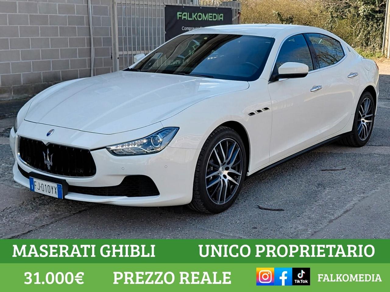 Maserati Ghibli III 3.0d V6 UNICO PROPRIETARIO