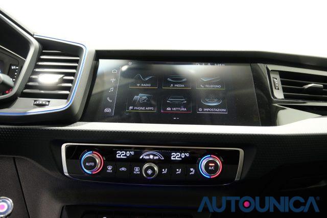 AUDI A1 SPB 30 TFSI S TRONIC ADMIRED NEOPATENTATI FARI LED